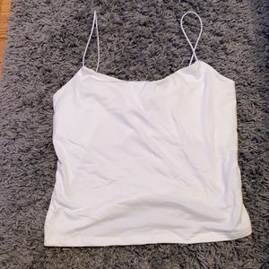 brand new white tank top